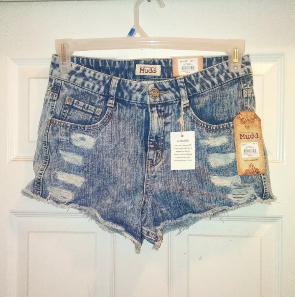 Mudd Acid Wash High Rise Denim Jean